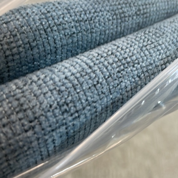 NWT 2-PK CADET BLUE PILLOW COVERS 22”x22” - Picture 3 of 3